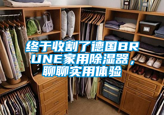 終于收割了德國(guó)BRUNE家用除濕器，聊聊實(shí)用體驗(yàn)