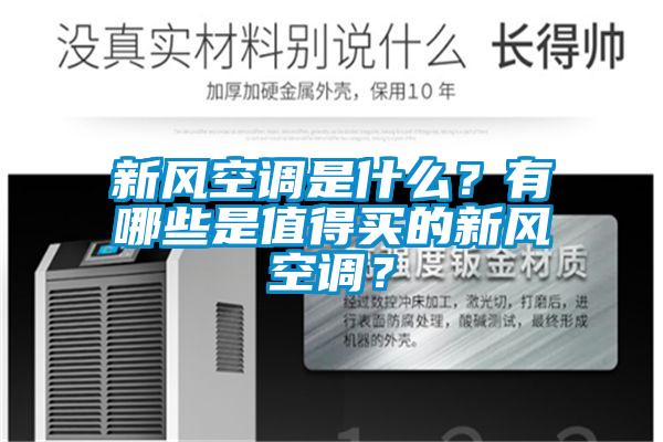 新風(fēng)空調(diào)是什么？有哪些是值得買的新風(fēng)空調(diào)？