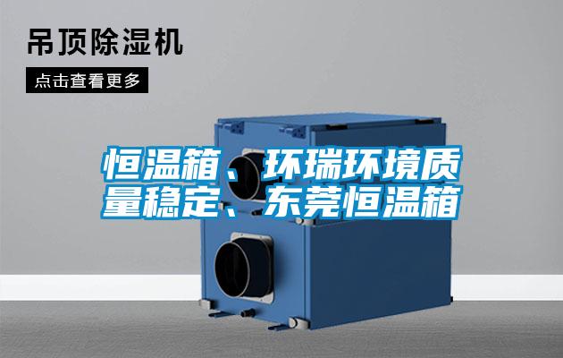 恒溫箱、環(huán)瑞環(huán)境質(zhì)量穩(wěn)定、東莞恒溫箱