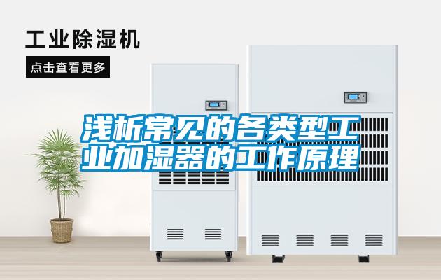 淺析常見(jiàn)的各類型工業(yè)加濕器的工作原理