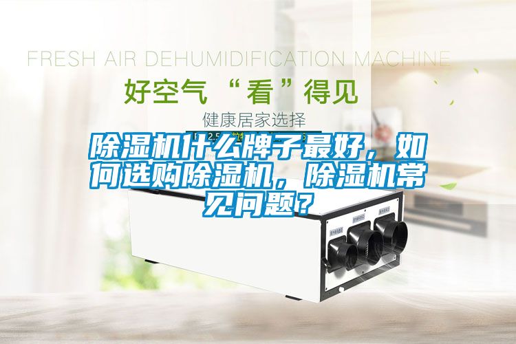 除濕機(jī)什么牌子最好，如何選購(gòu)除濕機(jī)，除濕機(jī)常見(jiàn)問(wèn)題？