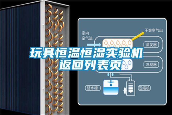 玩具恒溫恒濕實驗機 返回列表頁