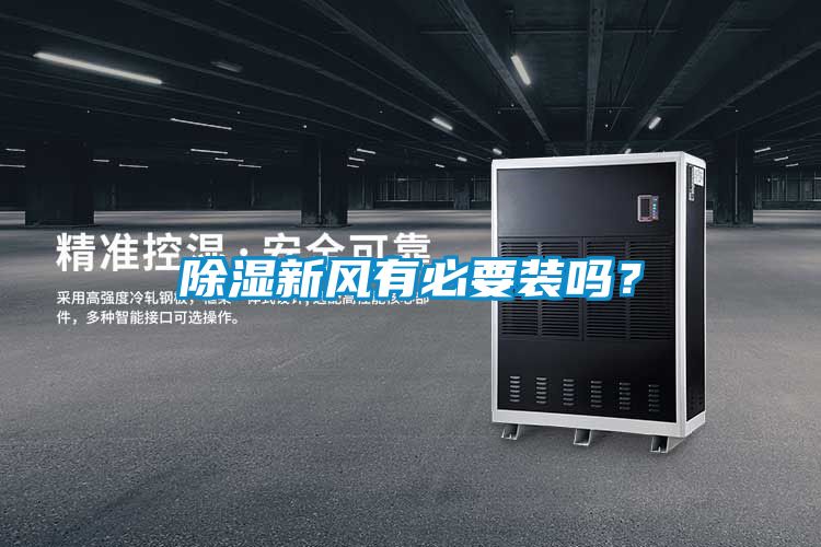 除濕新風有必要裝嗎？