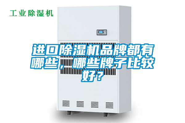 進口除濕機品牌都有哪些，哪些牌子比較好？