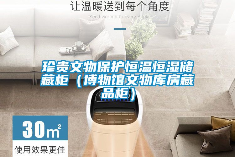 珍貴文物保護恒溫恒濕儲藏柜（博物館文物庫房藏品柜）
