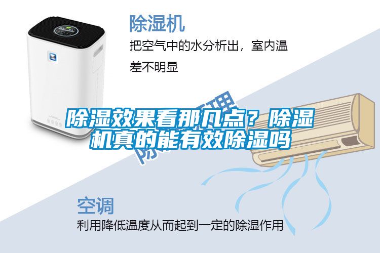 除濕效果看那幾點？除濕機真的能有效除濕嗎