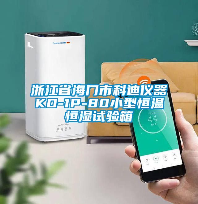 浙江省海門市科迪儀器KD-1P-80小型恒溫恒濕試驗箱
