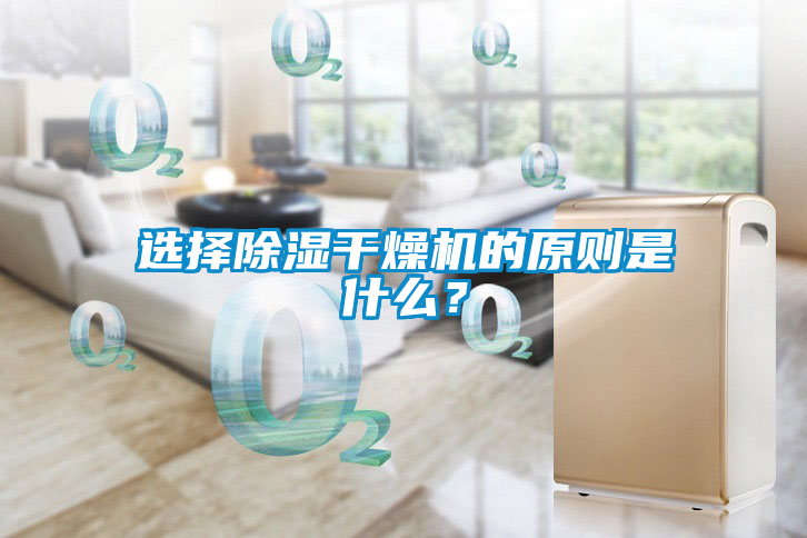 選擇除濕干燥機(jī)的原則是什么？