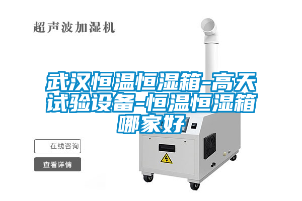 武漢恒溫恒濕箱-高天試驗設(shè)備-恒溫恒濕箱哪家好
