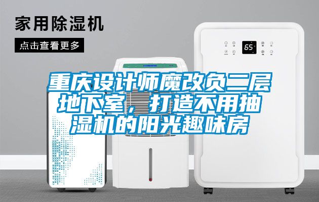 重慶設(shè)計(jì)師魔改負(fù)二層地下室，打造不用抽濕機(jī)的陽(yáng)光趣味房