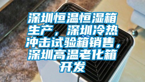 深圳恒溫恒濕箱生產(chǎn)，深圳冷熱沖擊試驗(yàn)箱銷售，深圳高溫老化箱開發(fā)