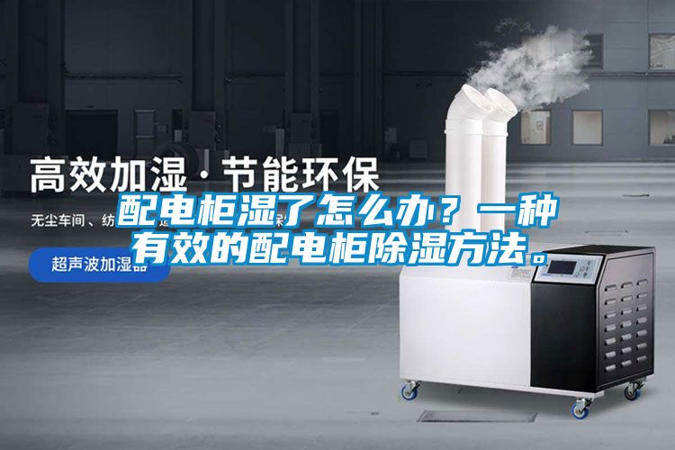 配電柜濕了怎么辦？一種有效的配電柜除濕方法。