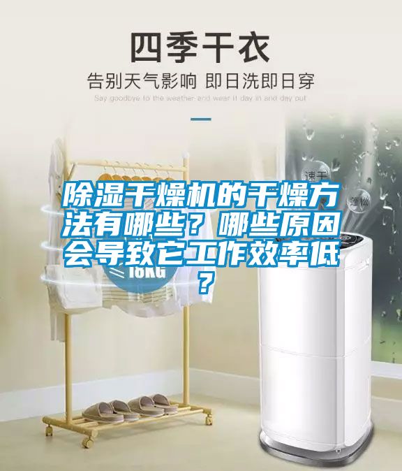除濕干燥機的干燥方法有哪些？哪些原因會導(dǎo)致它工作效率低？