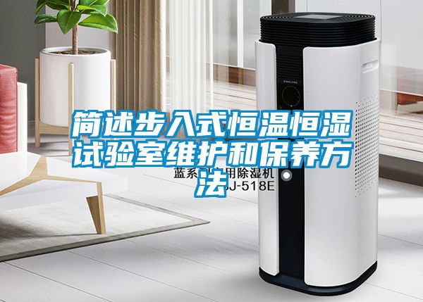 簡述步入式恒溫恒濕試驗室維護和保養(yǎng)方法