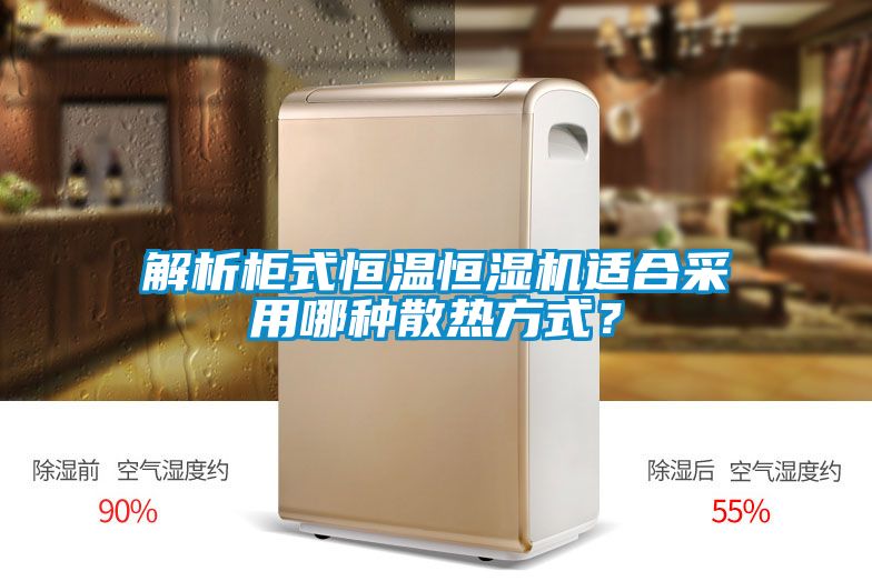 解析柜式恒溫恒濕機適合采用哪種散熱方式？