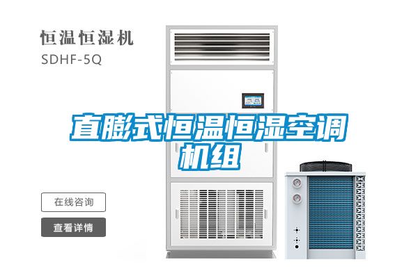 直膨式恒溫恒濕空調(diào)機(jī)組