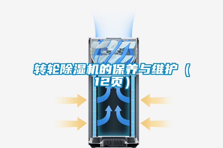 轉(zhuǎn)輪除濕機(jī)的保養(yǎng)與維護(hù)（12頁(yè)）