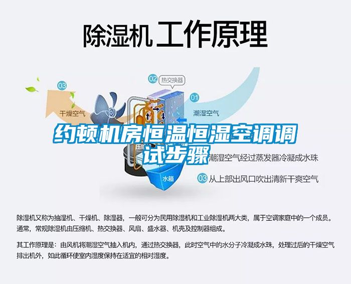 約頓機房恒溫恒濕空調(diào)調(diào)試步驟