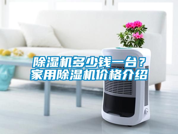 除濕機多少錢一臺？家用除濕機價格介紹
