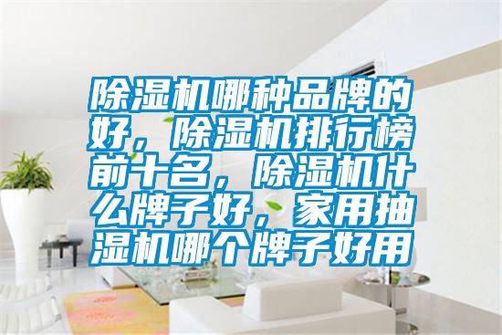 除濕機(jī)哪種品牌的好，除濕機(jī)排行榜前十名，除濕機(jī)什么牌子好，家用抽濕機(jī)哪個(gè)牌子好用