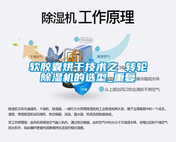 軟膠囊烘干技術之 轉(zhuǎn)輪除濕機的選型_重復