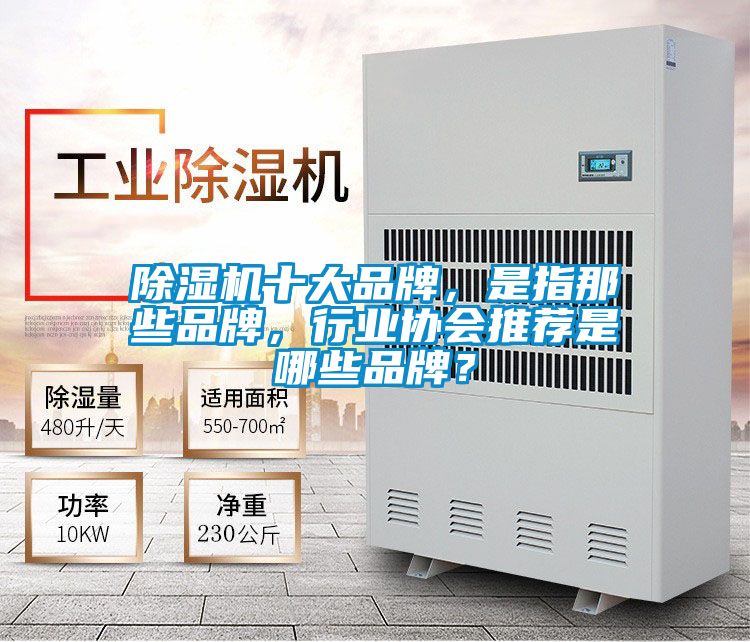 除濕機十大品牌，是指那些品牌，行業(yè)協(xié)會推薦是哪些品牌？