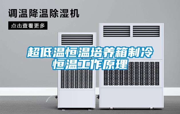 超低溫恒溫培養(yǎng)箱制冷恒溫工作原理