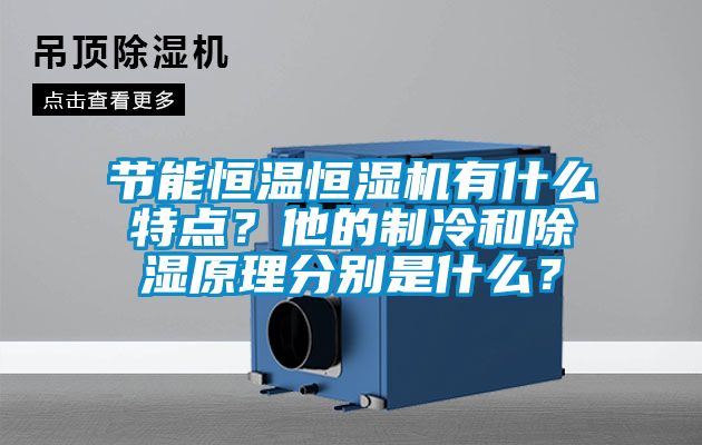 節(jié)能恒溫恒濕機(jī)有什么特點(diǎn)？他的制冷和除濕原理分別是什么？