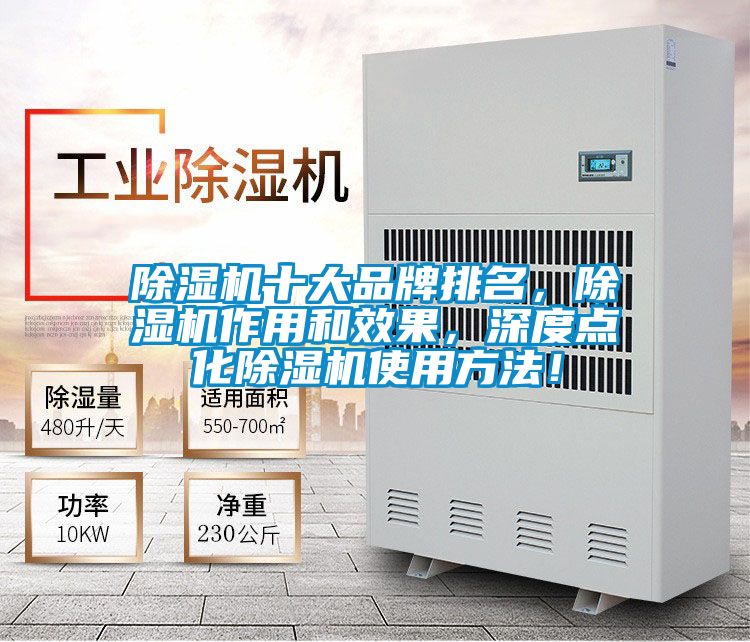 除濕機(jī)十大品牌排名，除濕機(jī)作用和效果，深度點(diǎn)化除濕機(jī)使用方法！