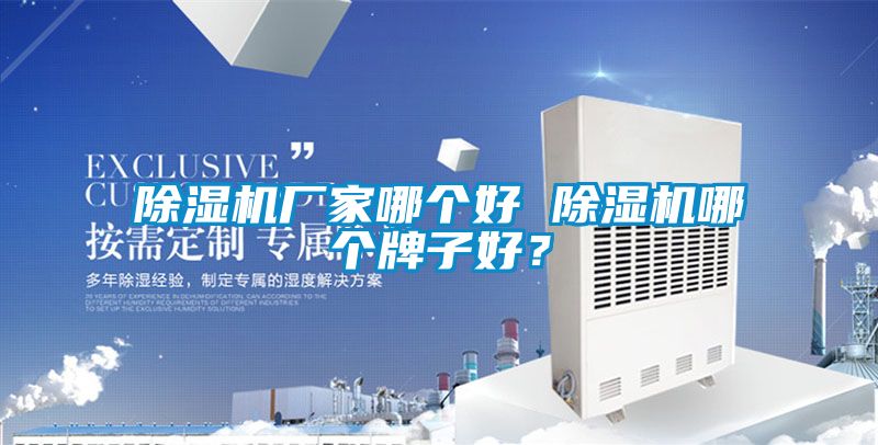 除濕機廠家哪個好 除濕機哪個牌子好？