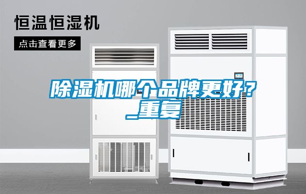 除濕機(jī)哪個(gè)品牌更好？_重復(fù)