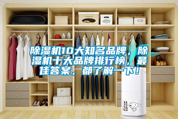 除濕機(jī)10大知名品牌，除濕機(jī)十大品牌排行榜，最佳答案，都了解一下！