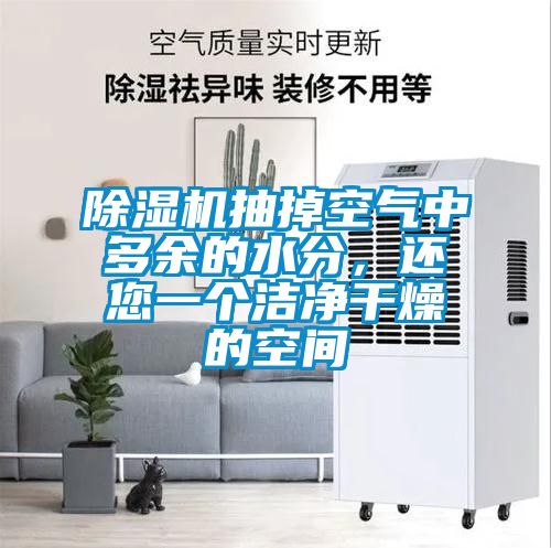 除濕機(jī)抽掉空氣中多余的水分，還您一個(gè)潔凈干燥的空間