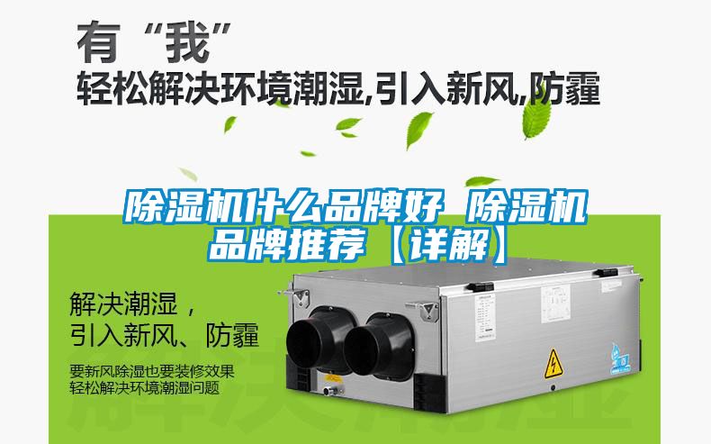 除濕機什么品牌好 除濕機品牌推薦【詳解】