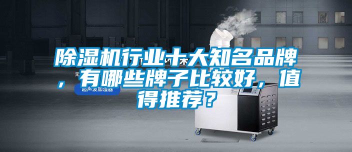 除濕機行業(yè)十大知名品牌，有哪些牌子比較好，值得推薦？