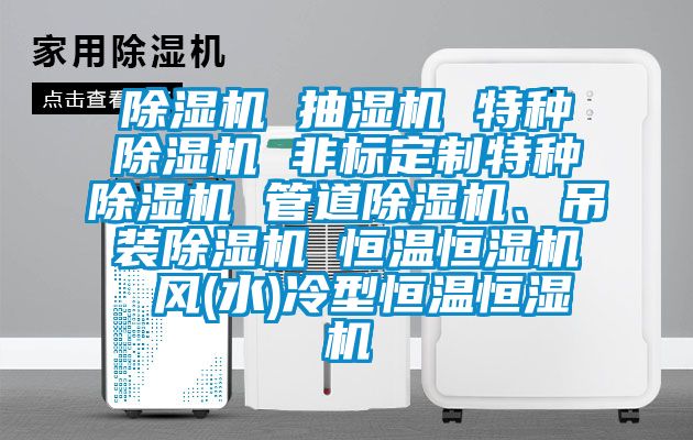 除濕機 抽濕機 特種除濕機 非標(biāo)定制特種除濕機 管道除濕機、吊裝除濕機 恒溫恒濕機 風(fēng)(水)冷型恒溫恒濕機