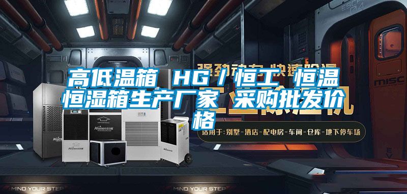 高低溫箱 HG／恒工 恒溫恒濕箱生產(chǎn)廠家 采購批發(fā)價格