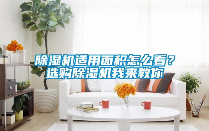 除濕機(jī)適用面積怎么看？選購除濕機(jī)我來教你