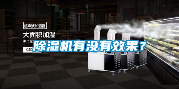 除濕機(jī)有沒有效果？