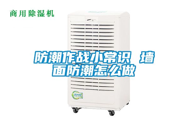 防潮作戰(zhàn)小常識 墻面防潮怎么做
