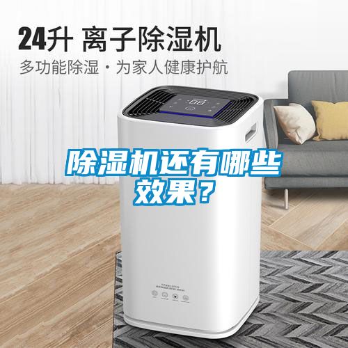 除濕機(jī)還有哪些效果？