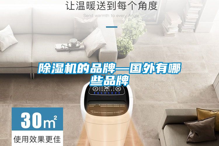 除濕機(jī)的品牌—國(guó)外有哪些品牌