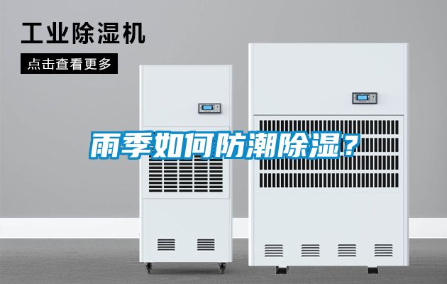 雨季如何防潮除濕？