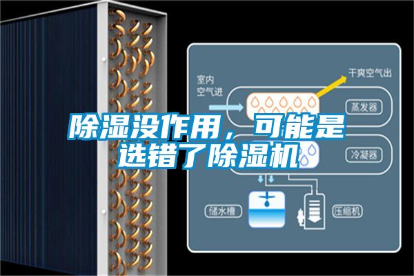 除濕沒作用，可能是選錯了除濕機