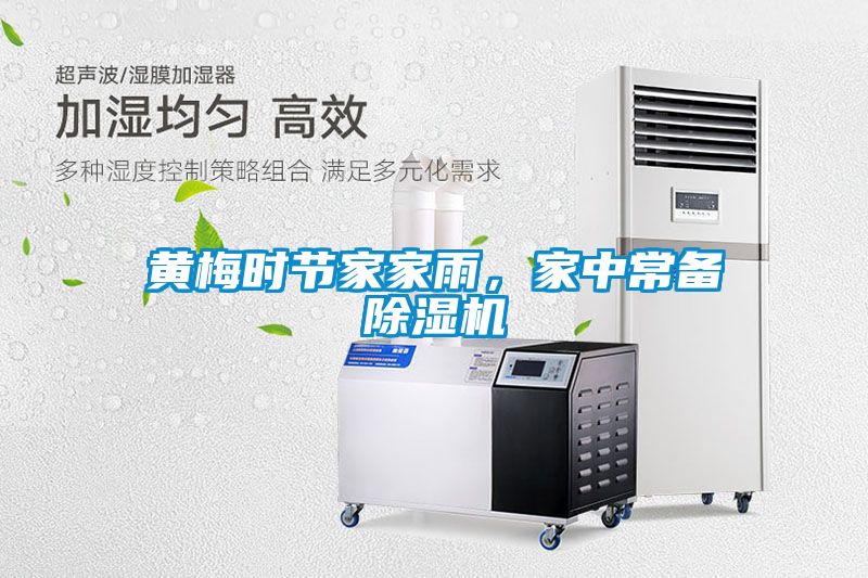 黃梅時(shí)節(jié)家家雨，家中常備除濕機(jī)