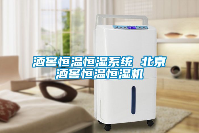 酒窖恒溫恒濕系統(tǒng) 北京酒窖恒溫恒濕機