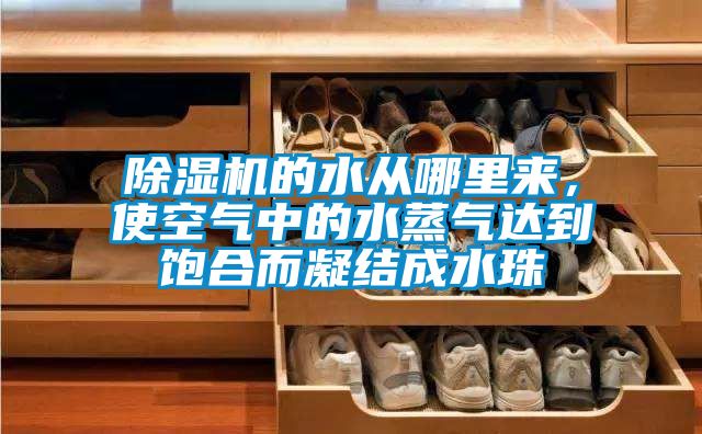 除濕機(jī)的水從哪里來，使空氣中的水蒸氣達(dá)到飽合而凝結(jié)成水珠