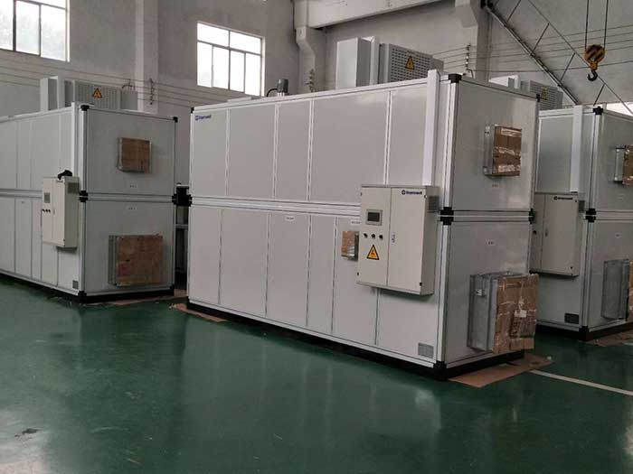 濟南銘威化工鋰電池鈷酸鋰零下40℃露點，三臺全新風(fēng)轉(zhuǎn)輪除濕機組