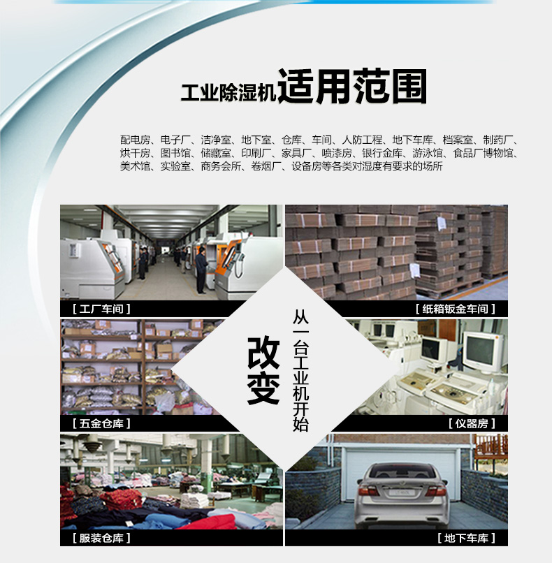 紡織廠房除濕應該怎么做？工業(yè)廠房除濕機